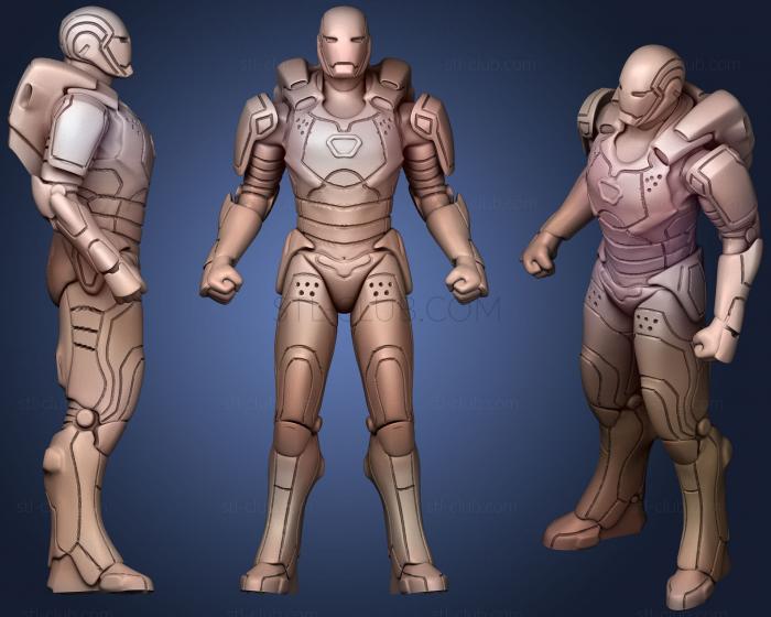 3D model Ironman Gemini (STL)